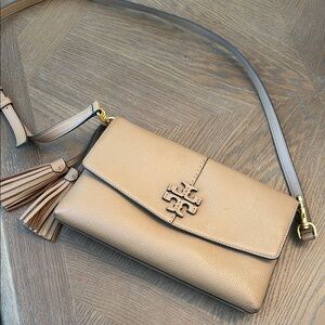 Tory Burch Tan Crossbody Bag